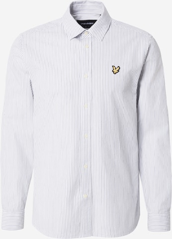 Coupe regular Chemise Lyle & Scott en blanc : devant