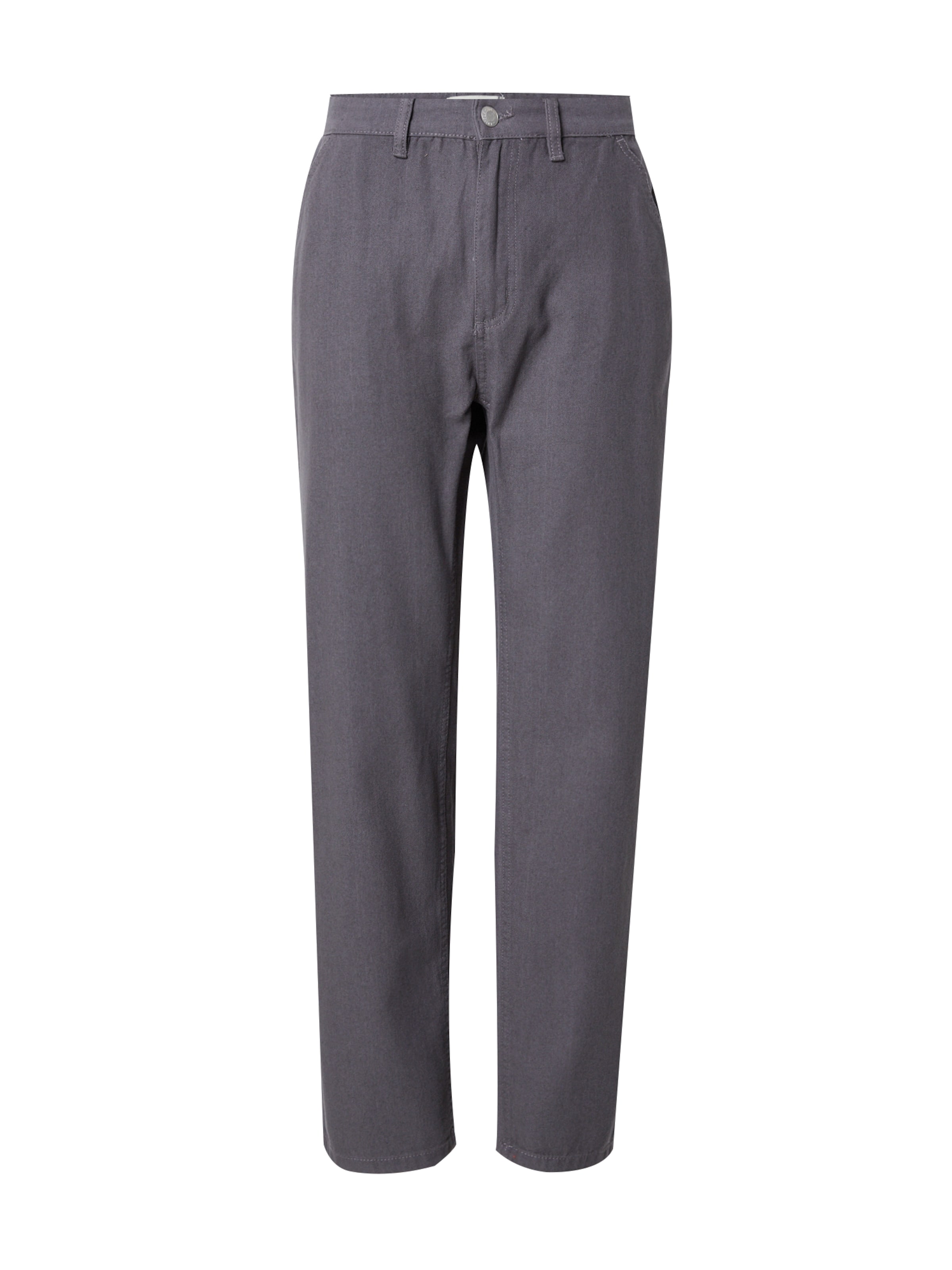 Denim ProjectLoosefit Hlače 'Worker' - siva boja: prednji dio