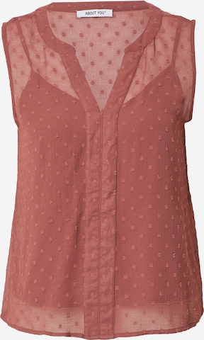 ABOUT YOU Blouse 'June' in Red: front