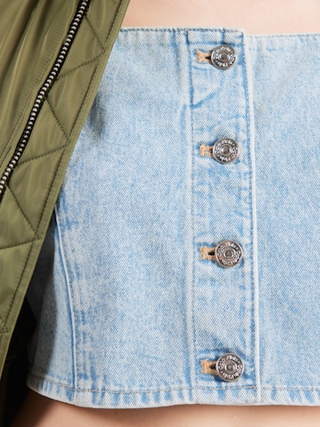 Calvin Klein Jeans Top w kolorze niebieski