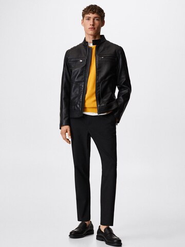 MANGO MAN Jacke in Schwarz