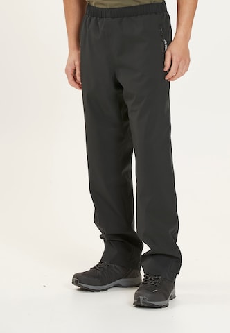 Weather Report Regular Outdoor Pants 'Delton' in Black: front