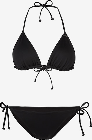 O'NEILL Triangel Bikini in Zwart: voorkant