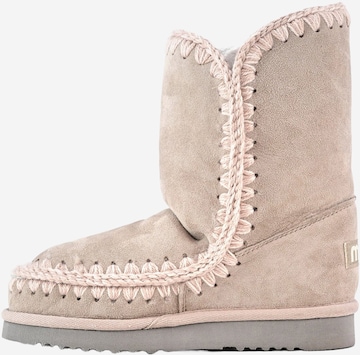 MOU - Botas 'Eskimo' em bege: frente