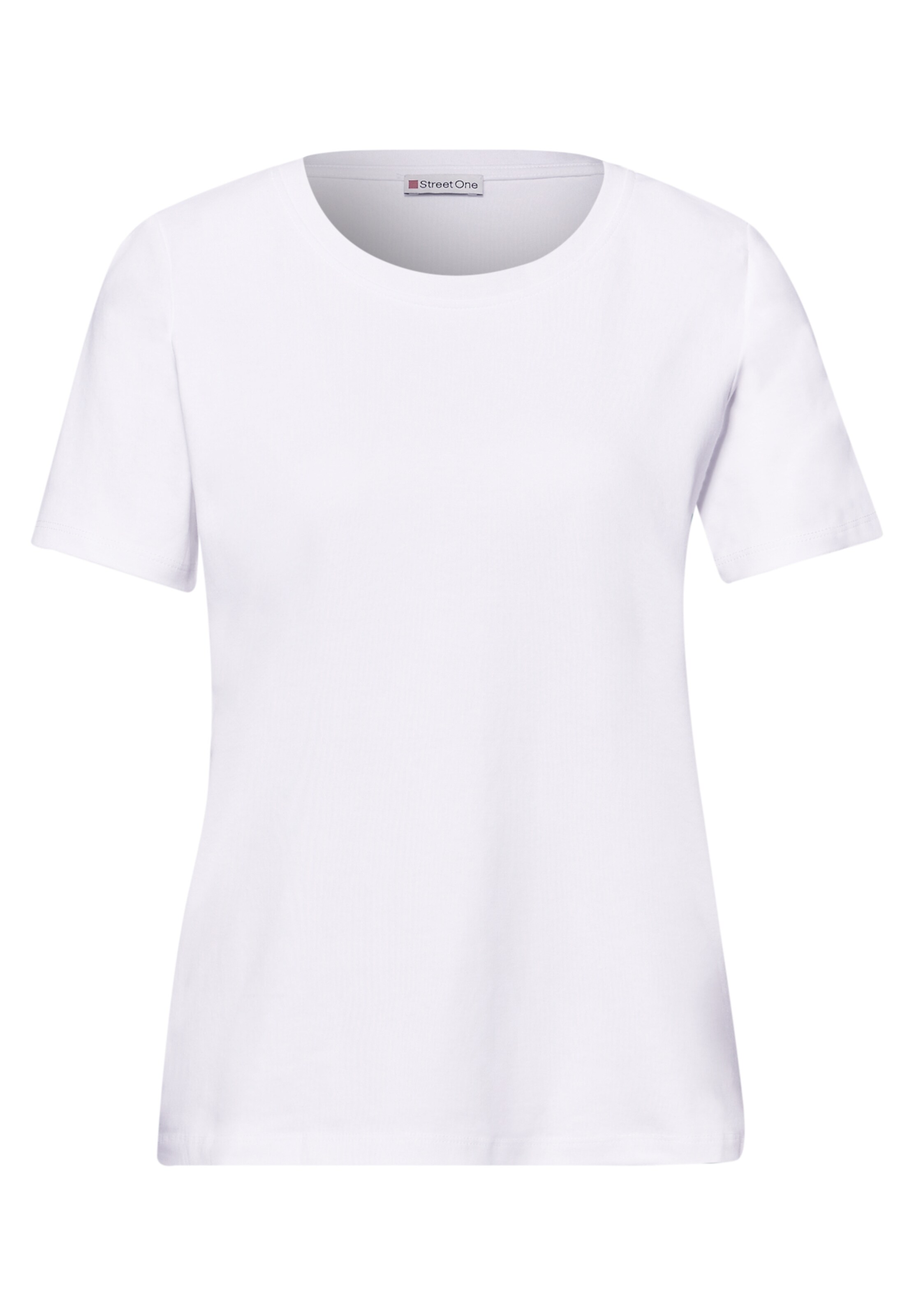 STREET ONE T-Shirt in Weiß: Vorderseite