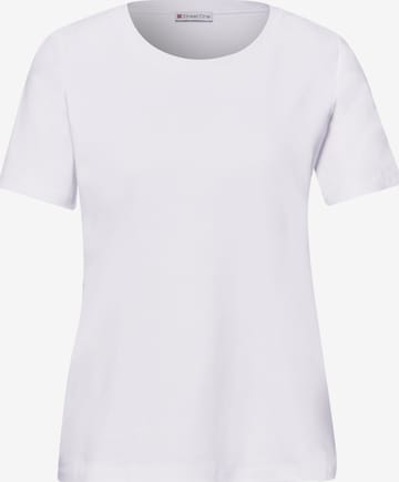 STREET ONE T-Shirt in Weiß: Vorderseite