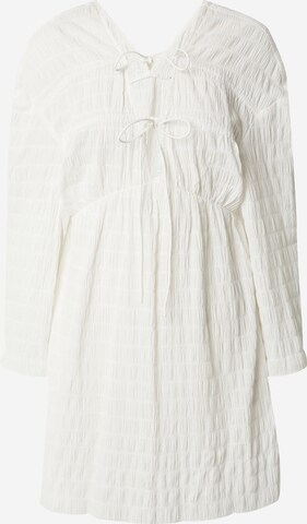 Robe TOPSHOP en blanc : devant