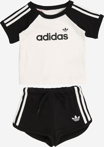 ADIDAS ORIGINALS Regular Fit Urheilupuku 'STS' värissä valkoinen: etupuoli