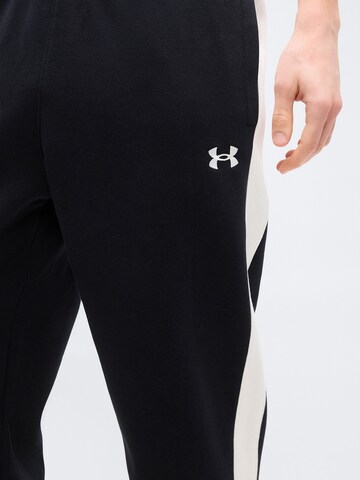 UNDER ARMOUR Loose fit Workout Pants 'Rival' in Black