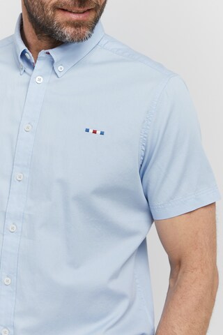 FQ1924 Regular fit Overhemd 'Ronas' in Blauw
