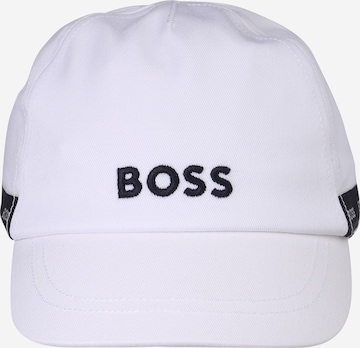 BOSS Kidswear Cap in Weiß: predná strana