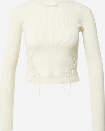 Pull-over 'Brianne' LeGer by Lena Gercke en beige : devant