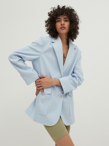 EDITED Blazers 'June' in Blauw: voorkant