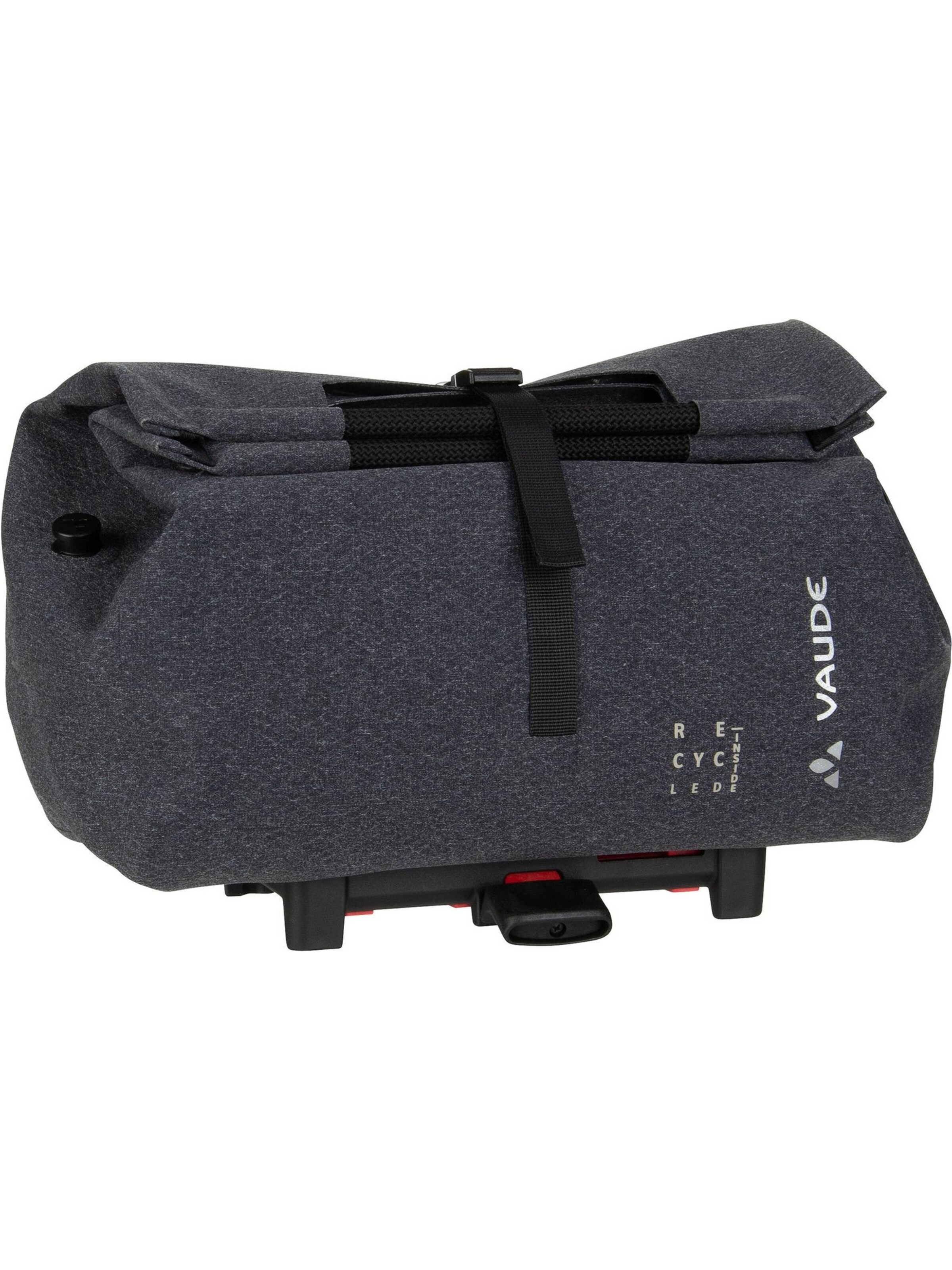 VAUDE Fahrradtasche in dunkelgrau / weiß, Produktansicht