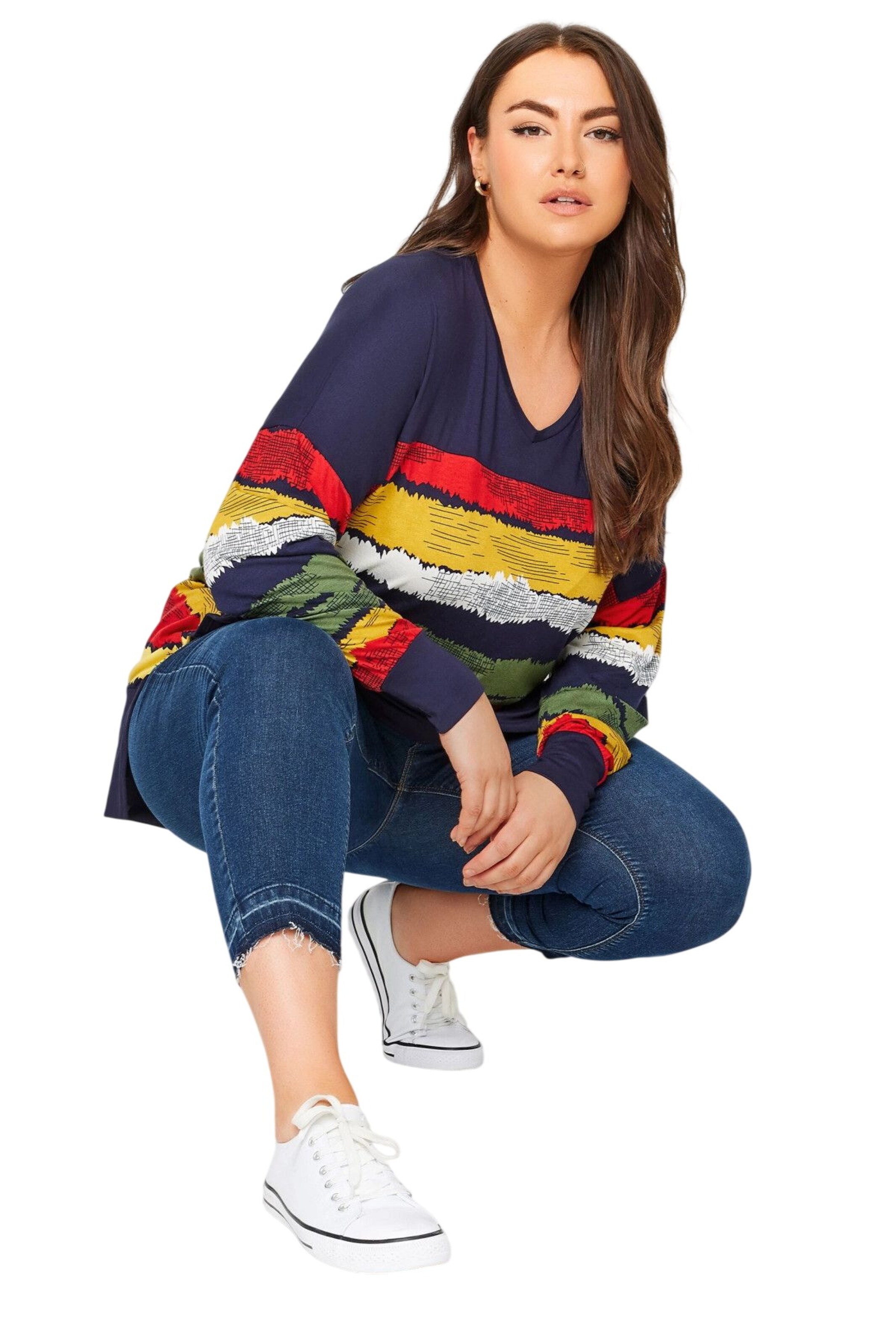 Stil Diva Shirt in Blauw