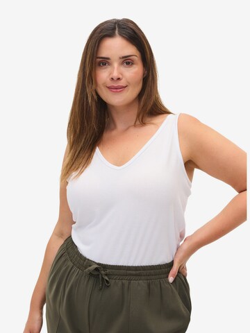 Zizzi Top 'MLAJA' in White