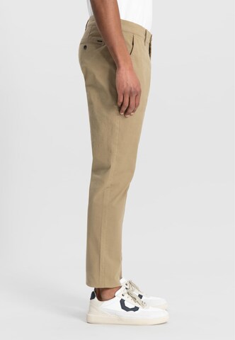 Regular Pantalon chino 'The Charlie' Dstrezzed en marron