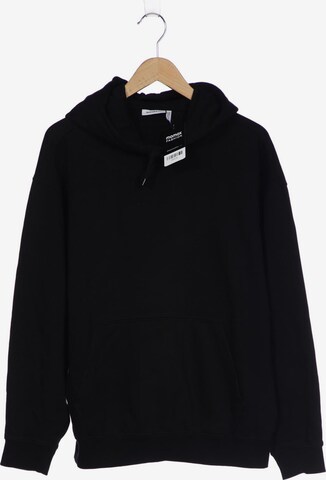 WEEKDAY Sweatshirt & Zip-Up Hoodie in S in Black: front