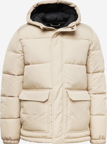 HOLLISTER Winterjas 'TAN' in Beige: voorkant