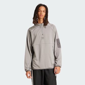 ADIDAS ORIGINALS Sweatshirt in Grey: front