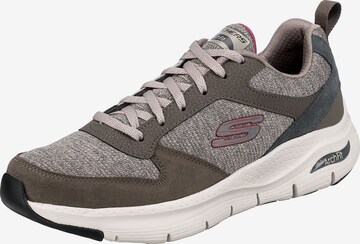 SKECHERS Sneakers laag in Grijs: voorkant