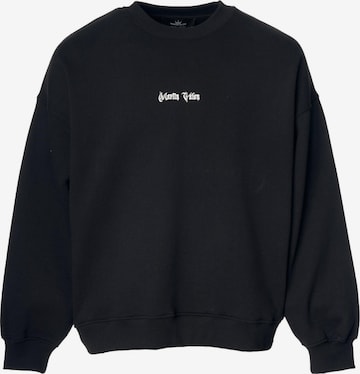 Sweat-shirt MARTIN VALEN en noir : devant