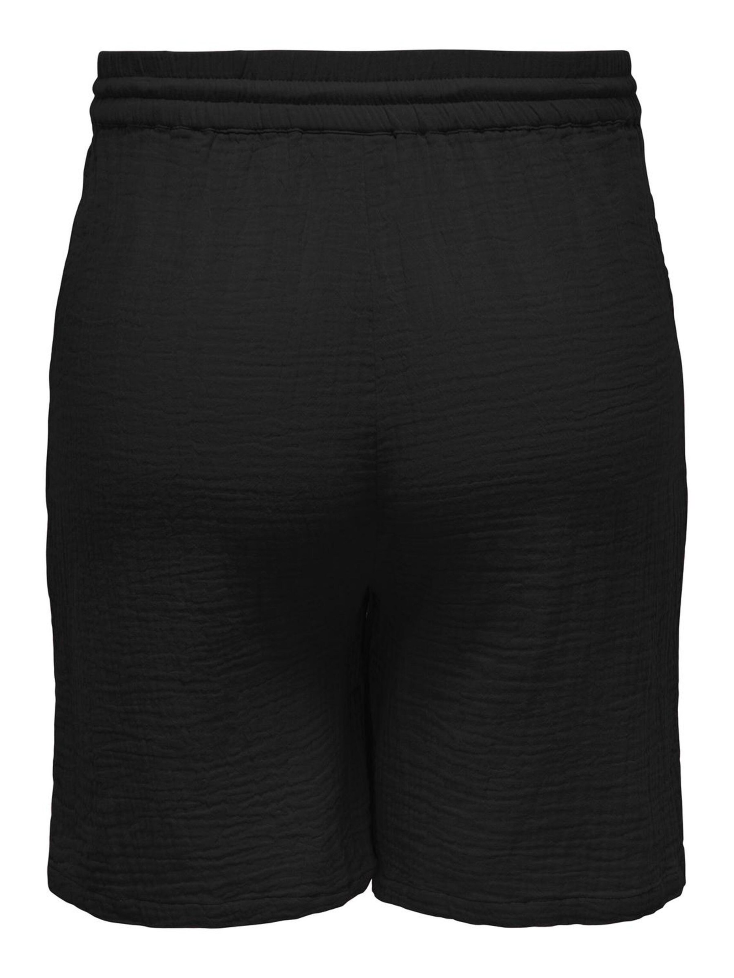 ONLY Carmakoma - Loosefit Pantalón en negro