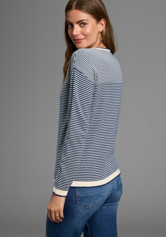 LAURA SCOTT Pullover in Blau