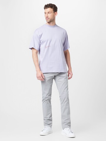 Calvin KleinSlimfit Chino hlače - siva boja