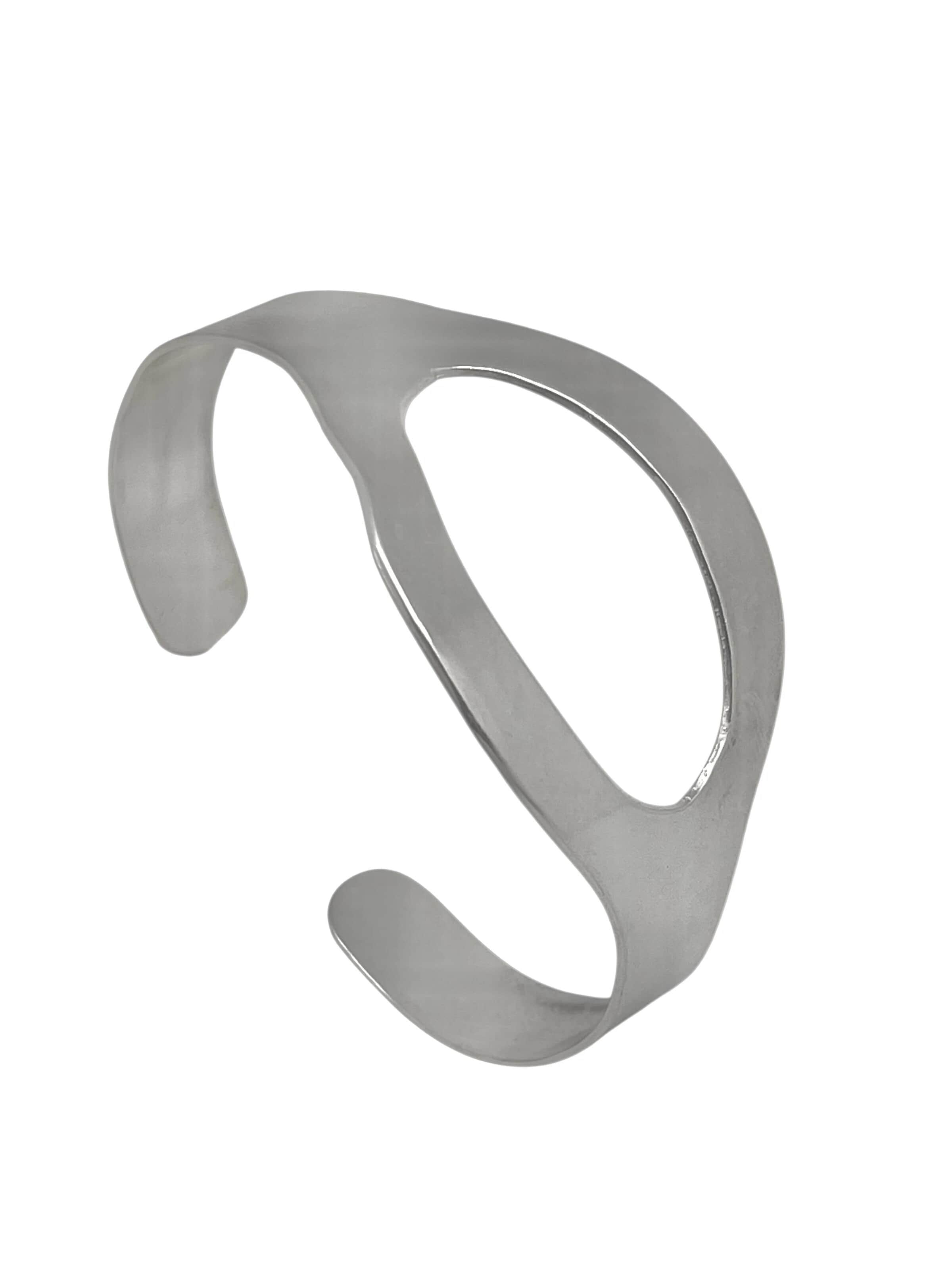 Bracelet 'Oracle' Gloria Mago en argent : devant