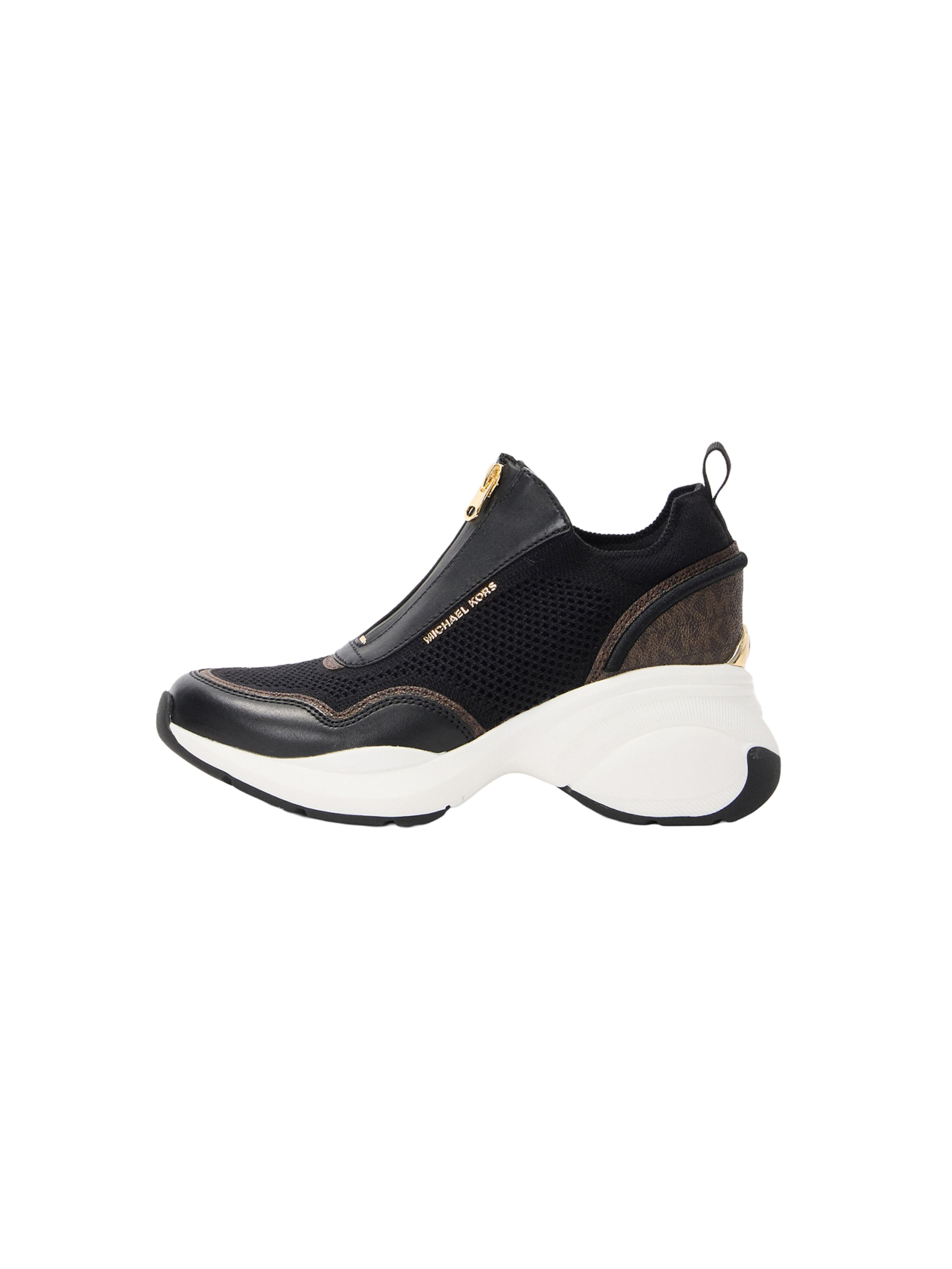 MICHAEL Michael Kors Slip-On 'ZUMA' i svart: framsida