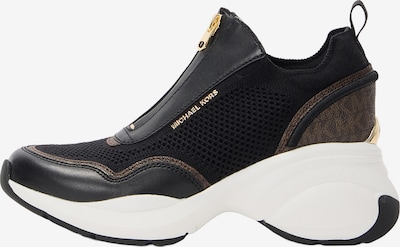 Batai be raištelių 'ZUMA' iš MICHAEL Michael Kors, spalva – ruda / Auksas / juoda, Prekių apžvalga