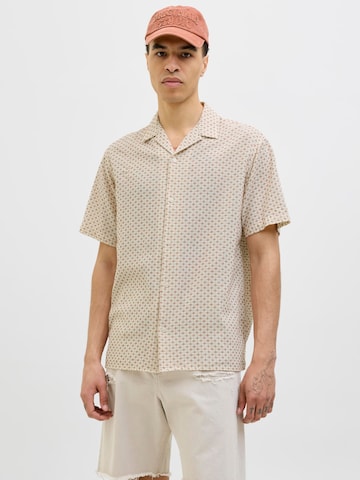 JACK & JONES Comfort fit Overhemd in Wit: voorkant