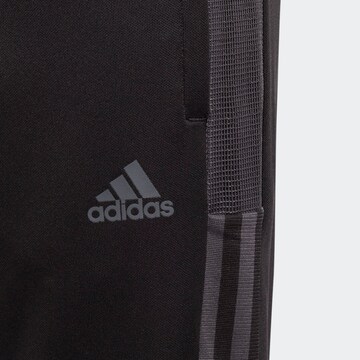 ADIDAS PERFORMANCE Slim fit Sports trousers 'Tiro' in Black