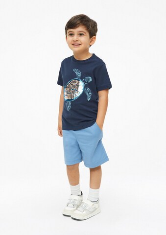 s.Oliver Shirt in Blauw: voorkant