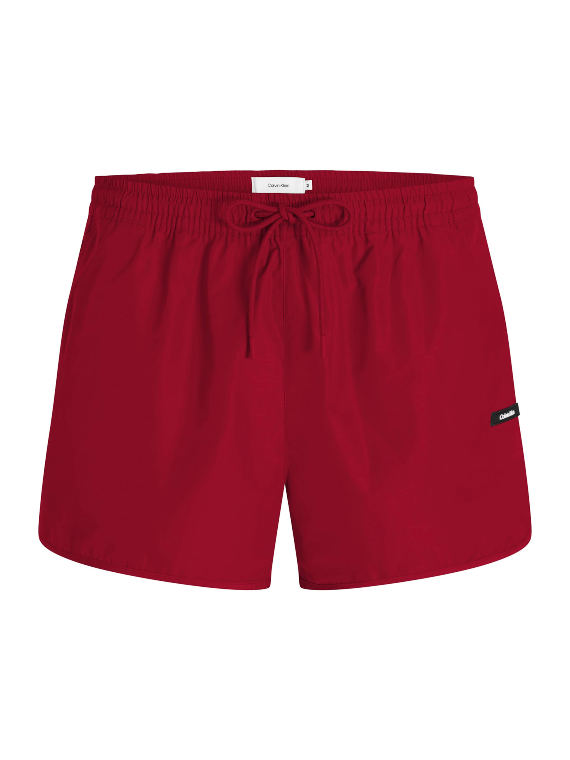 Calvin Klein Swimwear Badeshorts in dunkelrot, Produktansicht