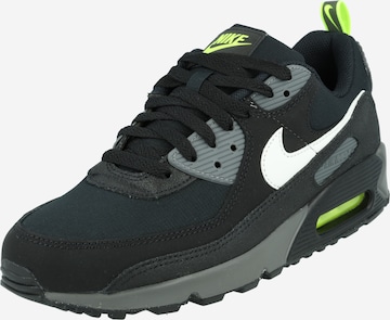 Nike Sportswear Platform trainers 'AIR MAX 90' in Black: front