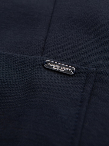 Coupe regular Veste de costume Ombre en bleu