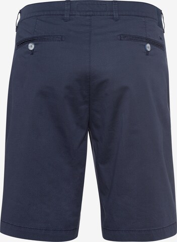 Regular Pantalon chino 'Bozen' BRAX en bleu : derrière