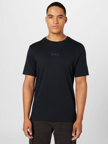 RVCA T-Shirt 'HUMMING BIRD' in Schwarz: predná strana