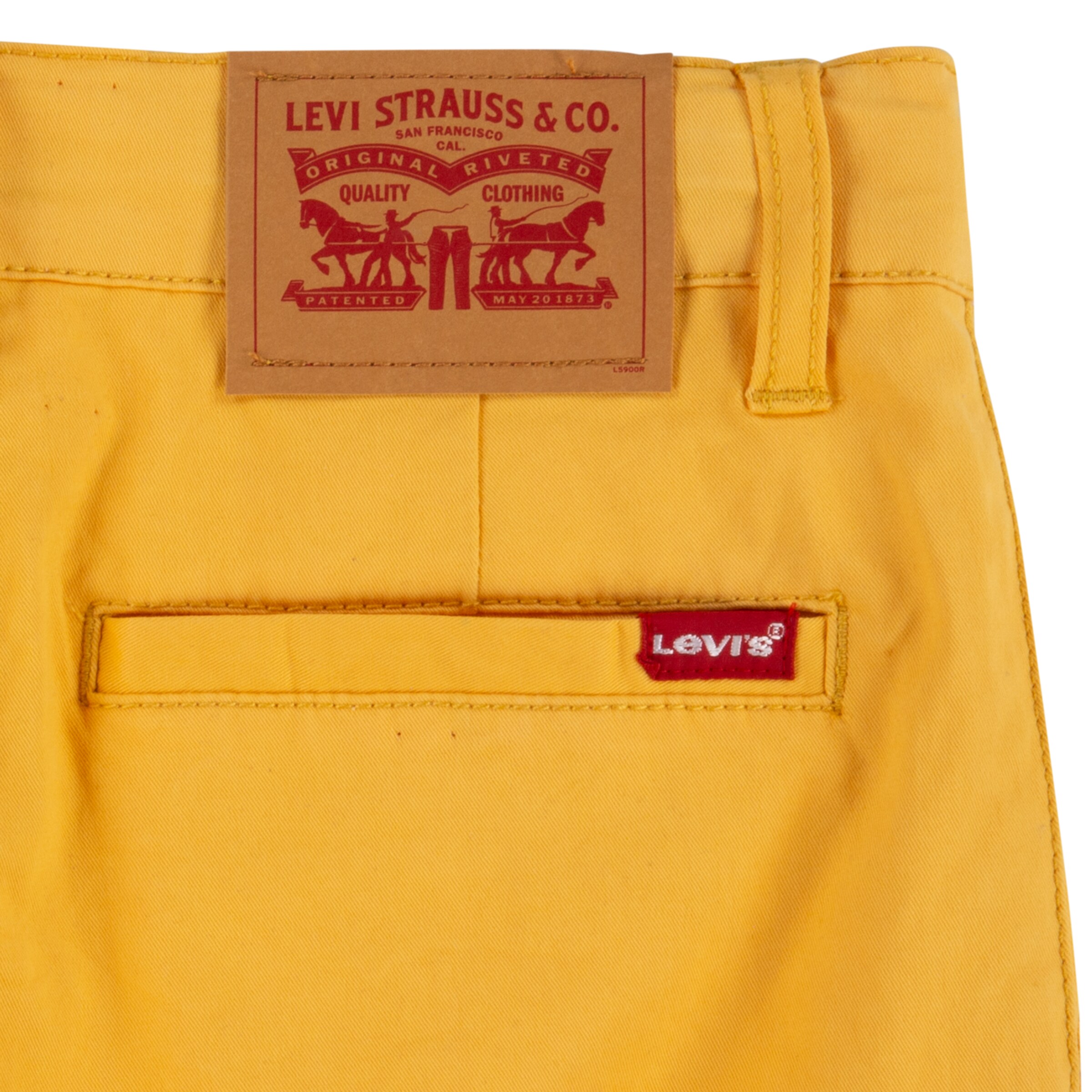 Levi's Kids Regular Pants in Yellow