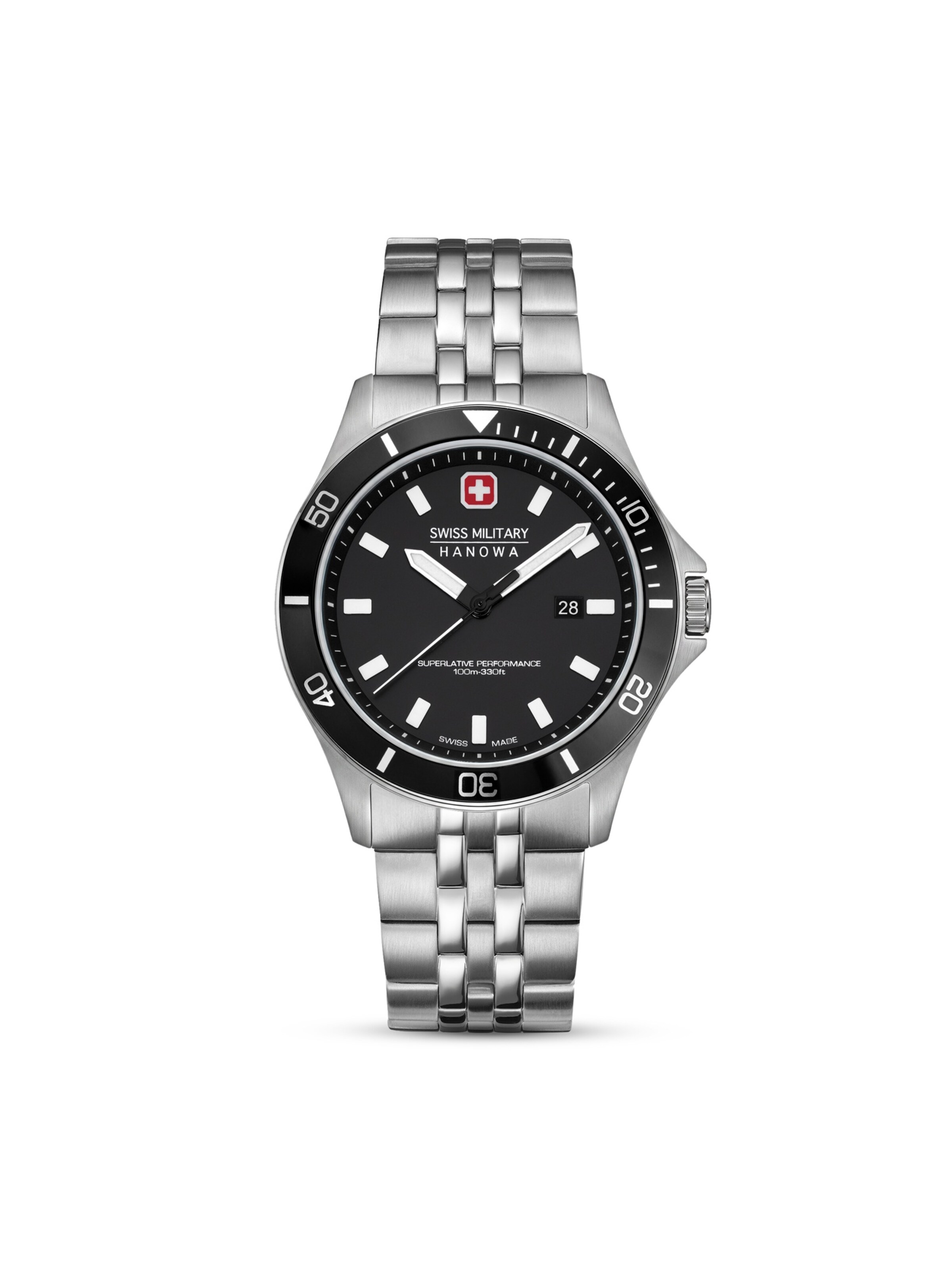 SWISS MILITARY HANOWA Analog watch in Silver: front