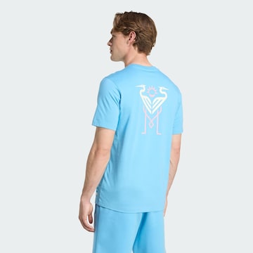 T-Shirt 'Inter Miami CF' ADIDAS ORIGINALS en bleu : devant