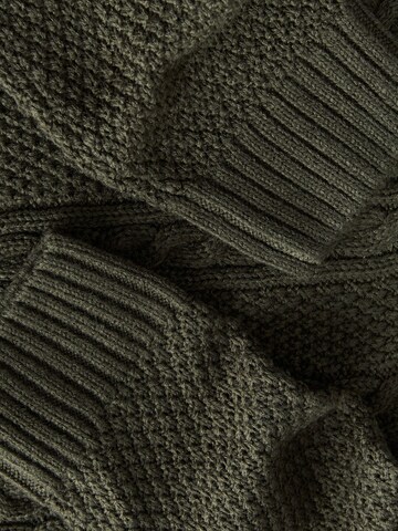 JACK & JONES Sweater 'JJJAMES' in Green