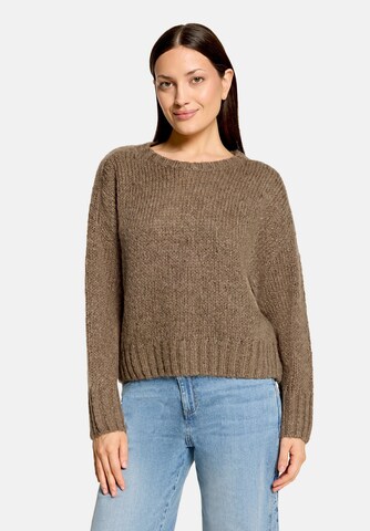 Cartoon Trui in Beige: voorkant