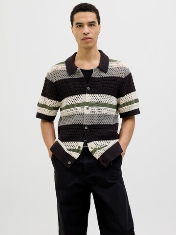 Fit confort Vestes en maille 'JPRBluwilmer' Jack & Jones Premium en vert : devant