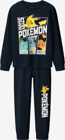 juoda NAME IT Miego kostiumas 'Pokemon': priekis
