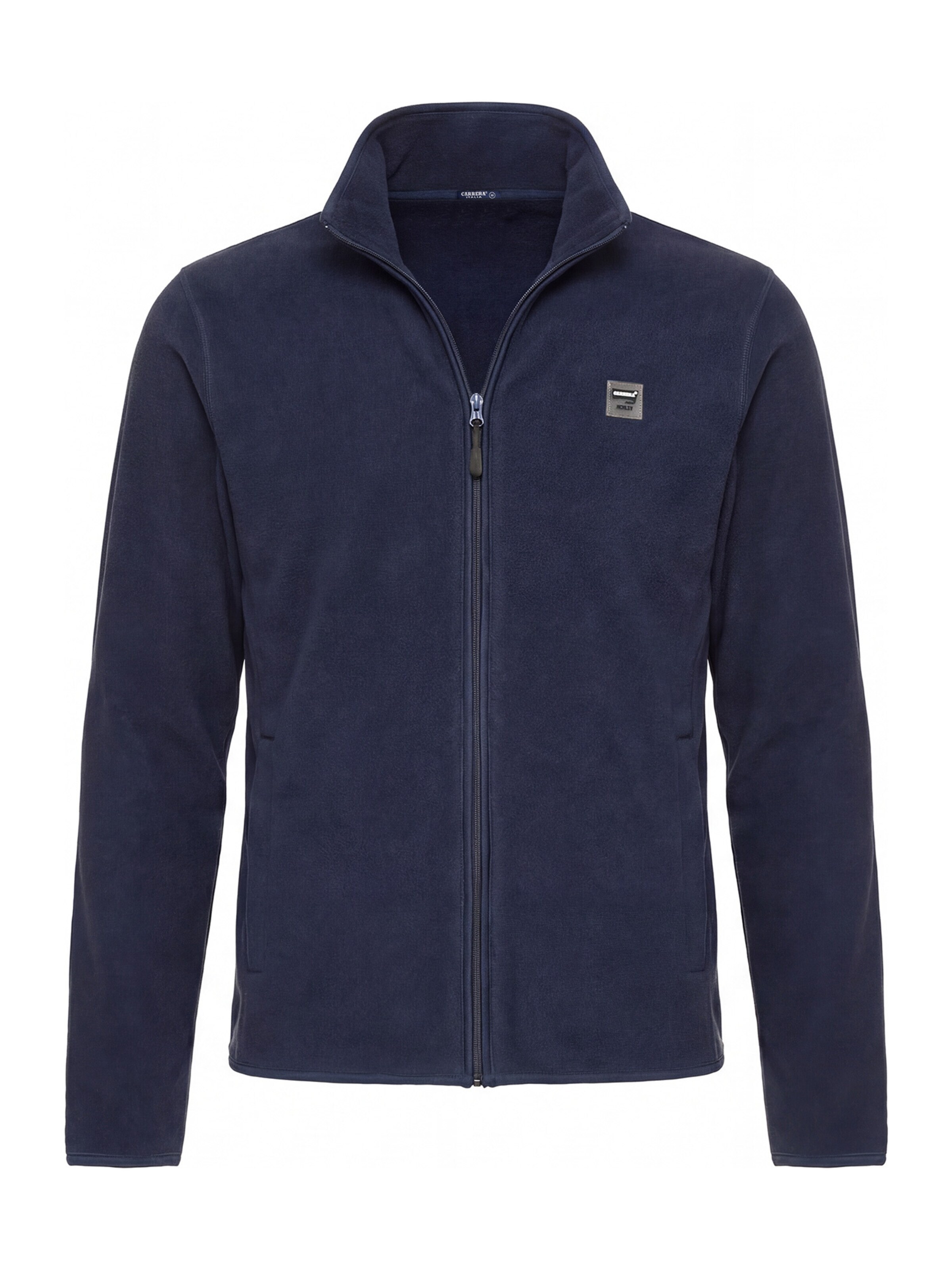 Carrera Jeans Fleece jacket 'Central Zip' in Blue: front