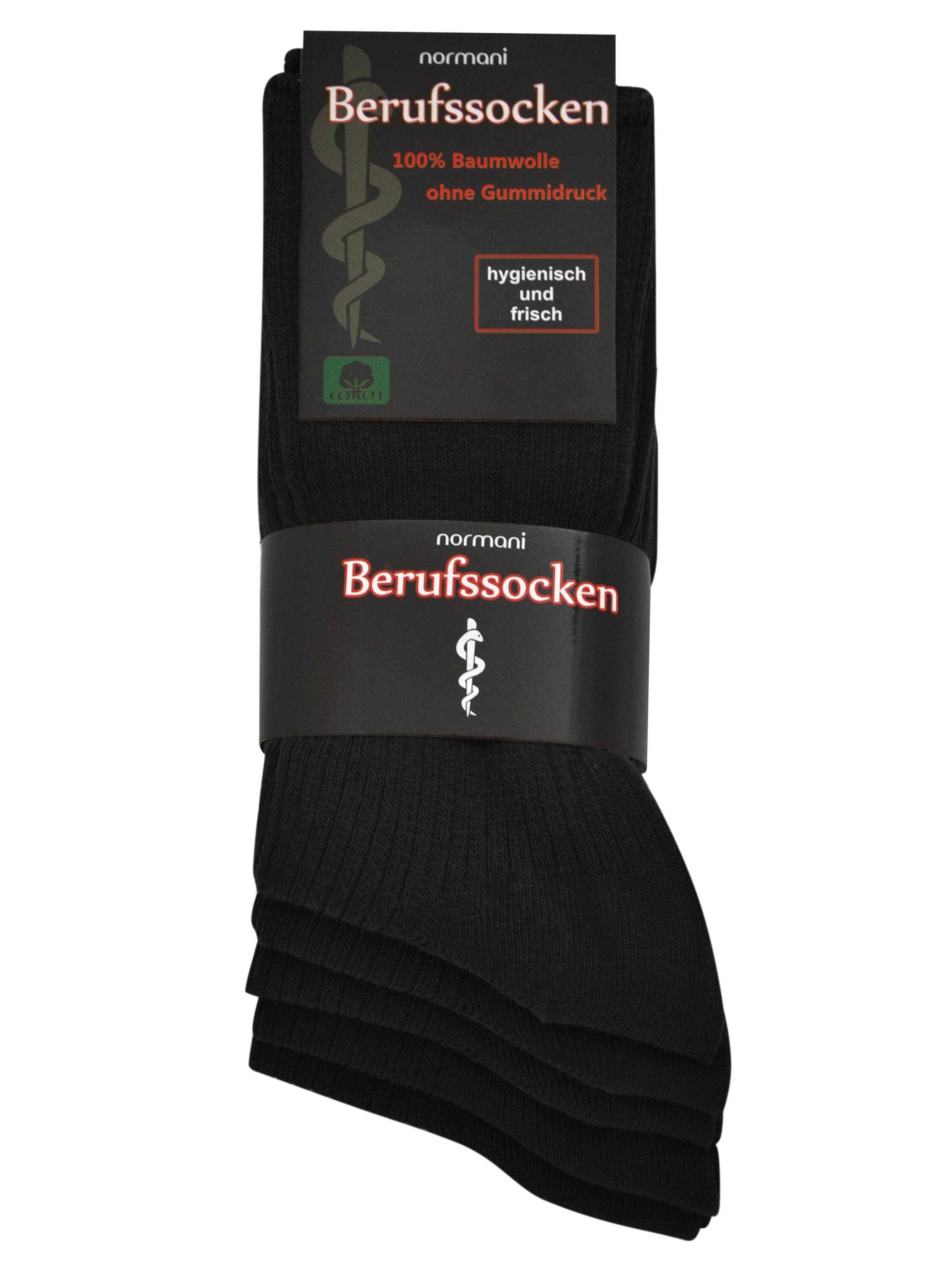 Chaussettes normani en noir