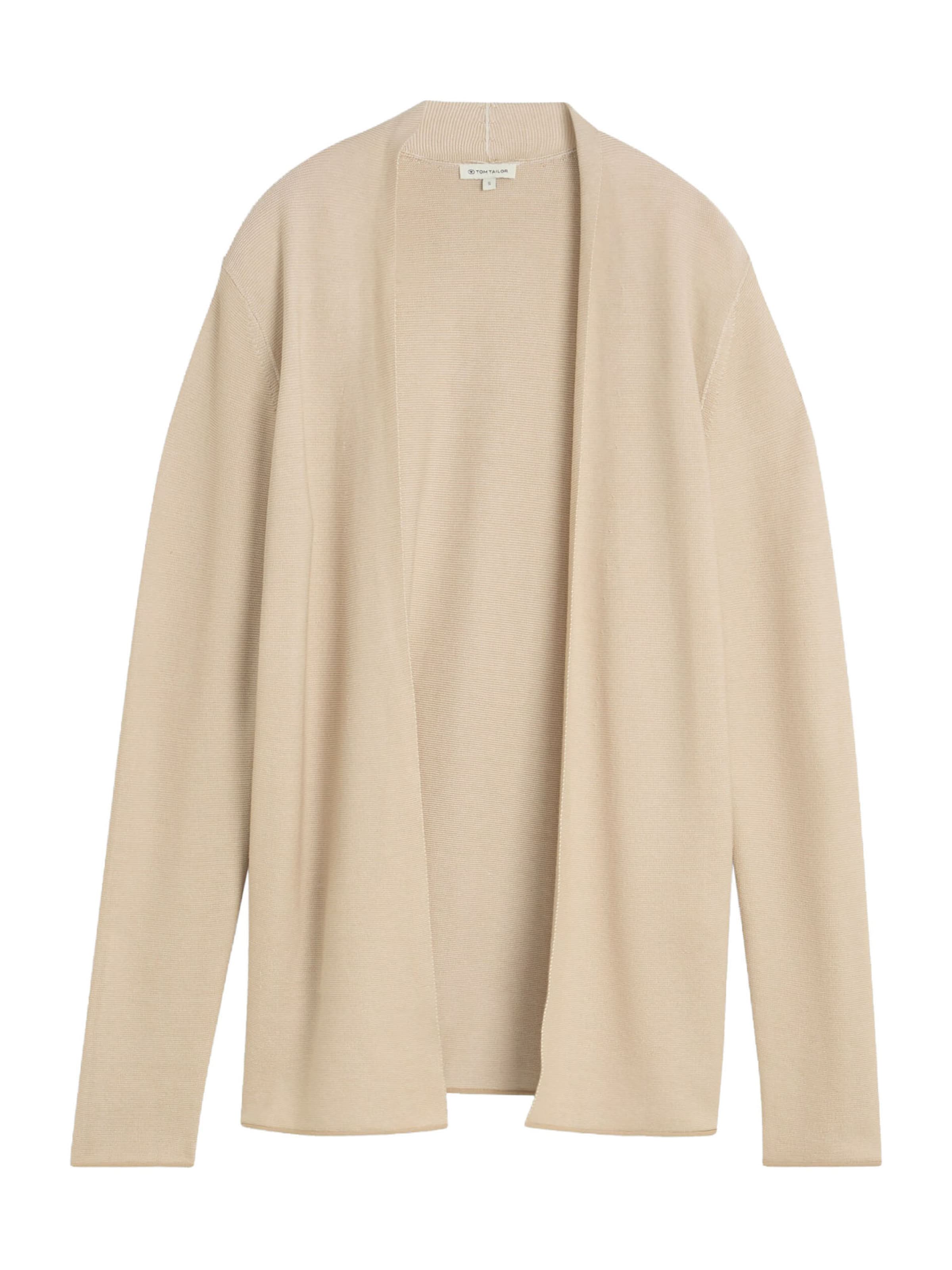 TOM TAILOR - Cárdigan en beige: frente